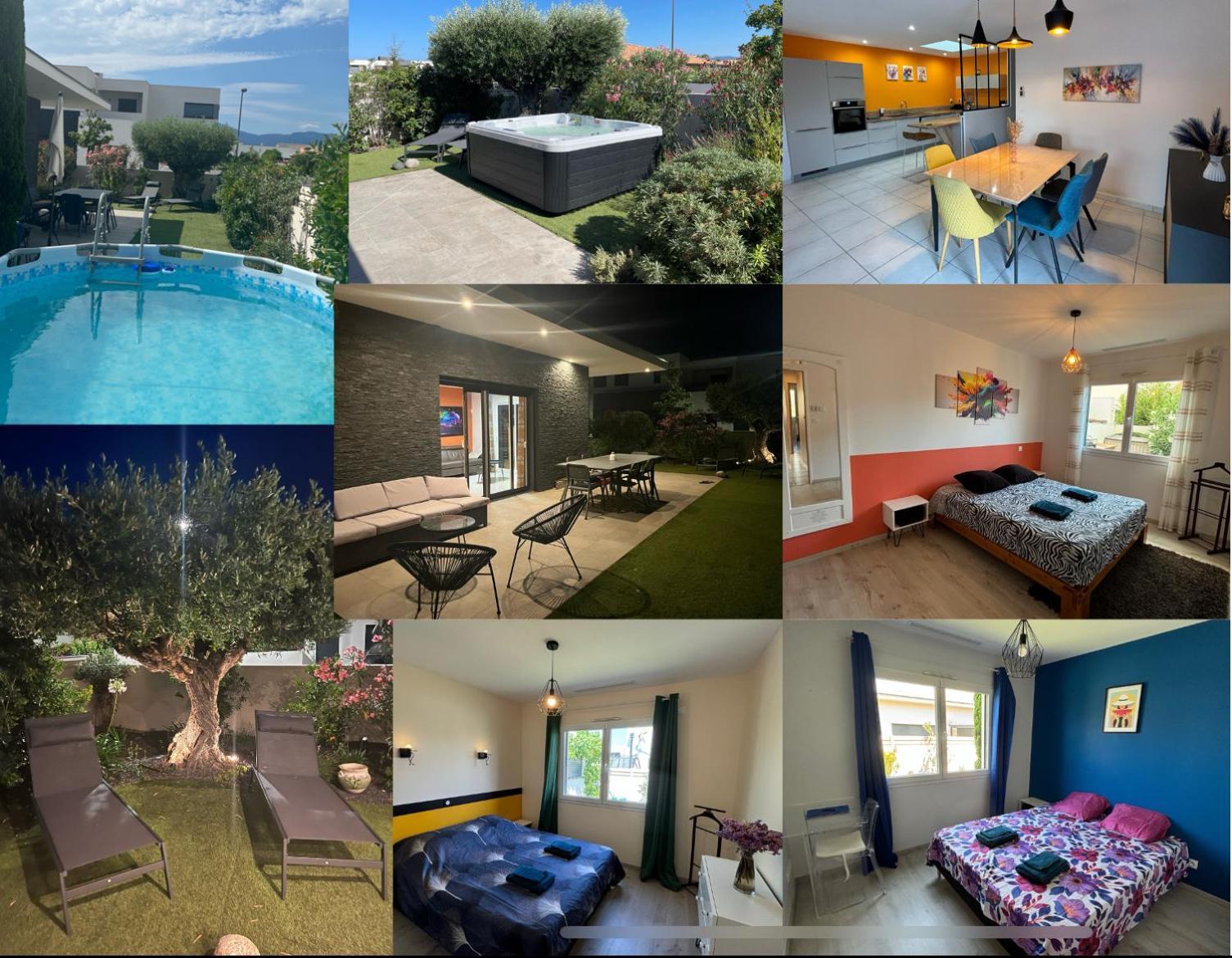 Villa Dolce Vida Proche Golf, Lac, Plage Et Collioure Villeneuve-de-la-Raho Экстерьер фото
